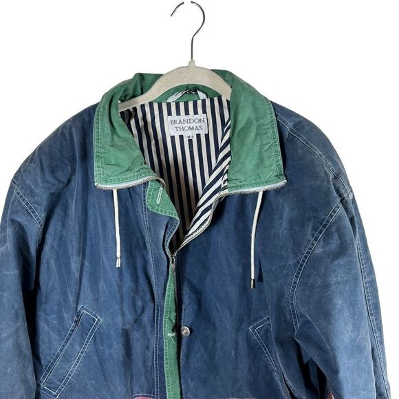 Vintage 1990s Brandon Thomas Color Block Jacket - Picture 3 of 9